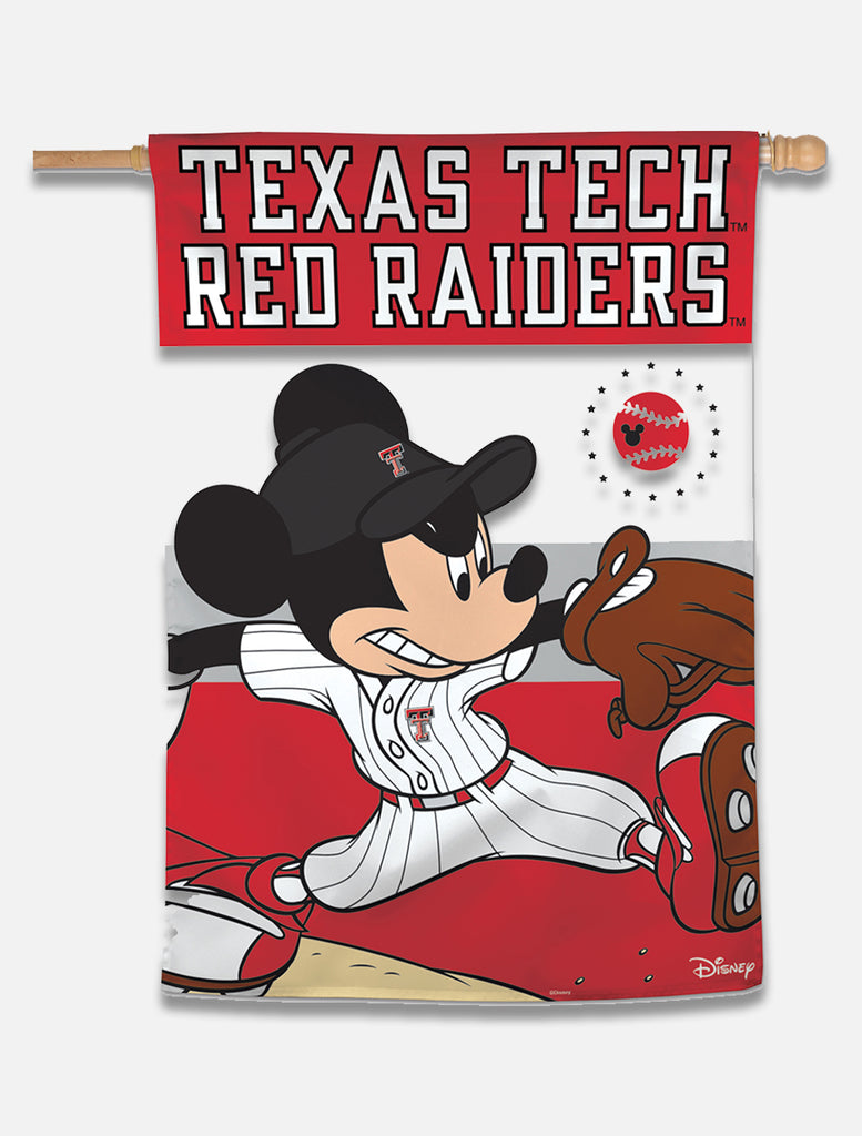 Disney x Red Raider Outfitter Texas Tech Mickey Baseball Player Deca