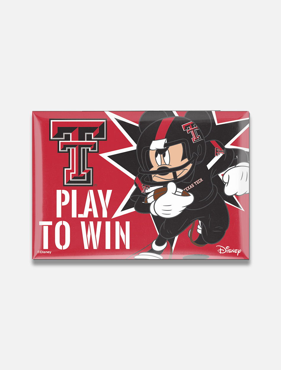 Disney x Red Raider Outfitter Texas Tech Mickey "Football Player" Magnet
