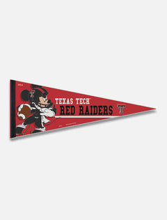 Disney x Red Raider Outfitter Texas Tech Mickey "Football Player" Pennant