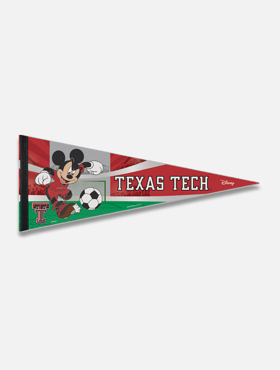 Disney x Red Raider Outfitter Texas Tech Mickey "Soccer Player" Pennant