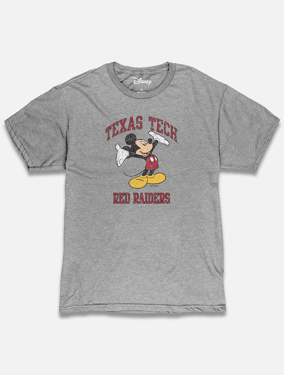 Disney x Red Raider Outfitter Texas Tech "Right Here Mickey" T-Shirt