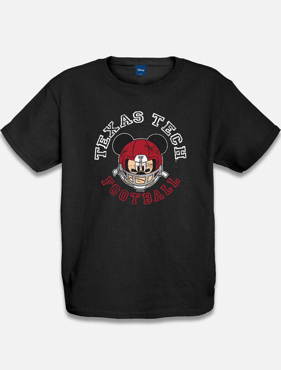 Disney x Red Raider Outfitter Texas Tech "Set On Helmet" YOUTH T-shirt