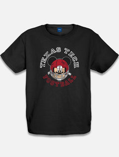 Disney x Red Raider Outfitter Texas Tech "Set On Helmet" YOUTH T-shirt