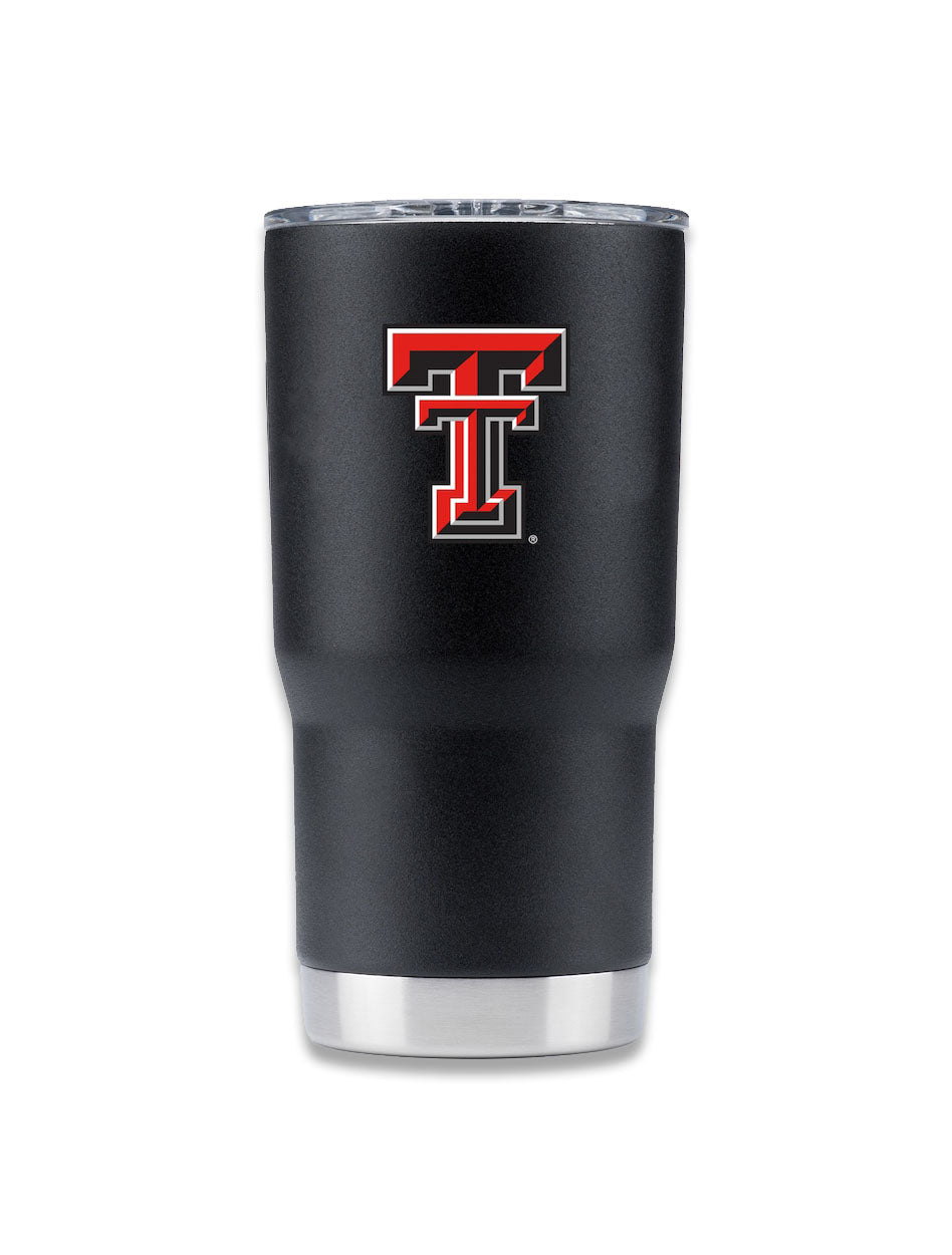 Texas Tech "Double T" Double Walled 20 oz Travel Tumbler