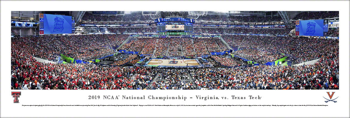 Texas Tech Red Raiders 2019 National Championship Game Tip Off Poster