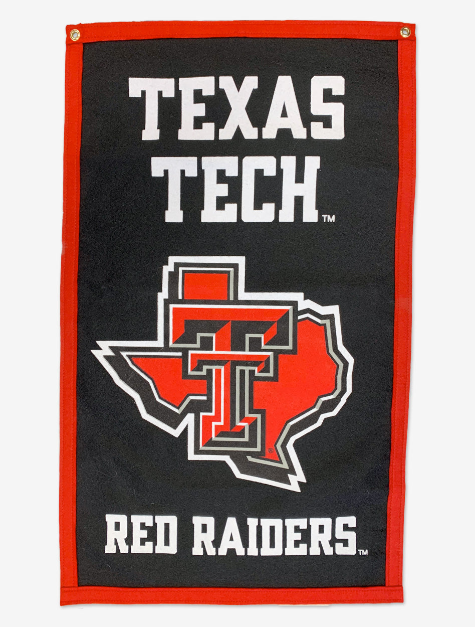 Texas Tech Pride 18"x30" Wool Felt Banner