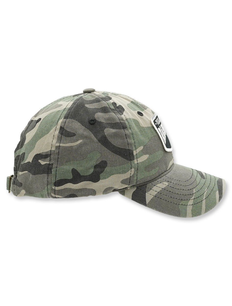 Zephyr Texas Tech "Fort Rucker" Raiderland Patch on Camo Adj. Cap