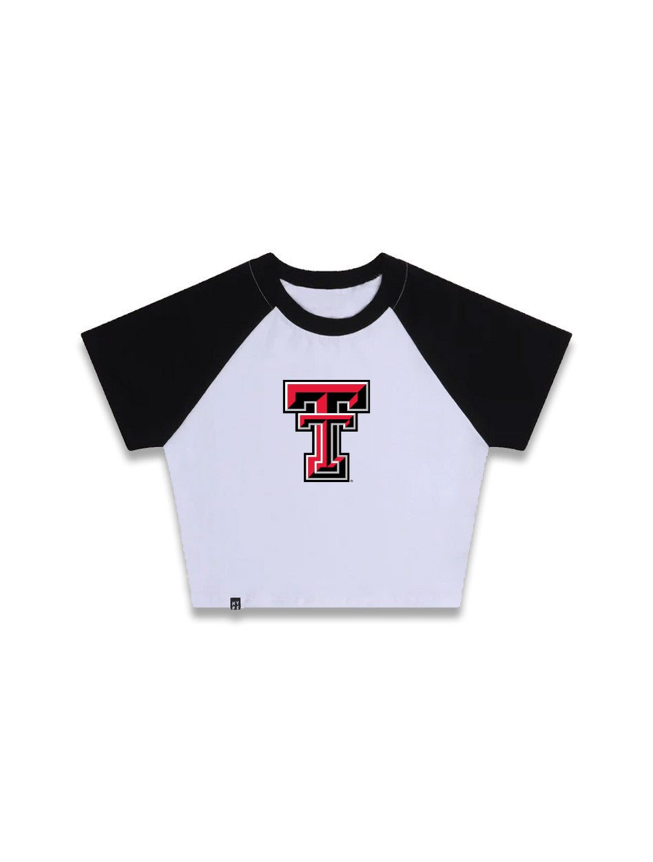 Hype & Vice "Homerun" Raglan Crop
