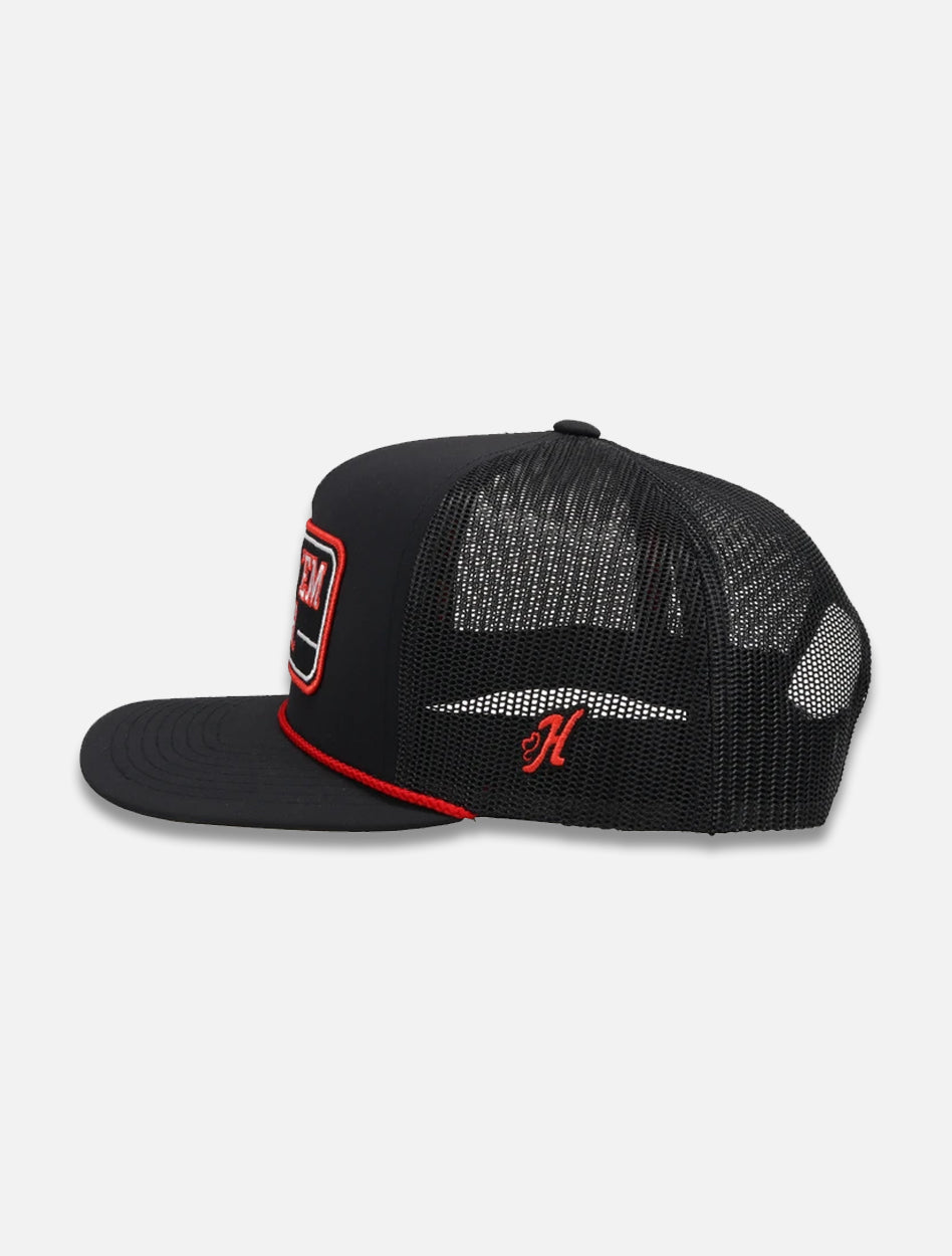 Texas Tech Red Raiders Hooey Hat with Wreck'em Tech Patch Snapback Cap