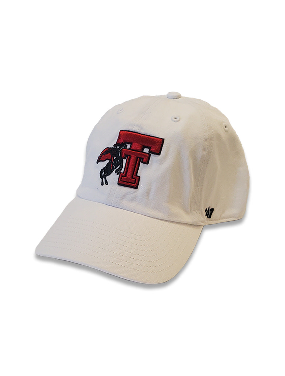 47 Brand Texas Tech Red Raiders "Hudson" Vault Masked Rider Double T Adjustable Cap