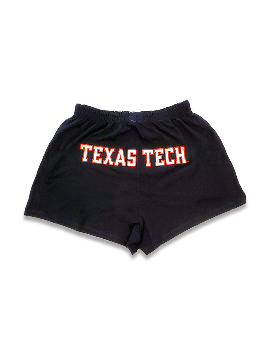 **Hype & Vice Texas Tech Arch Cotton Short