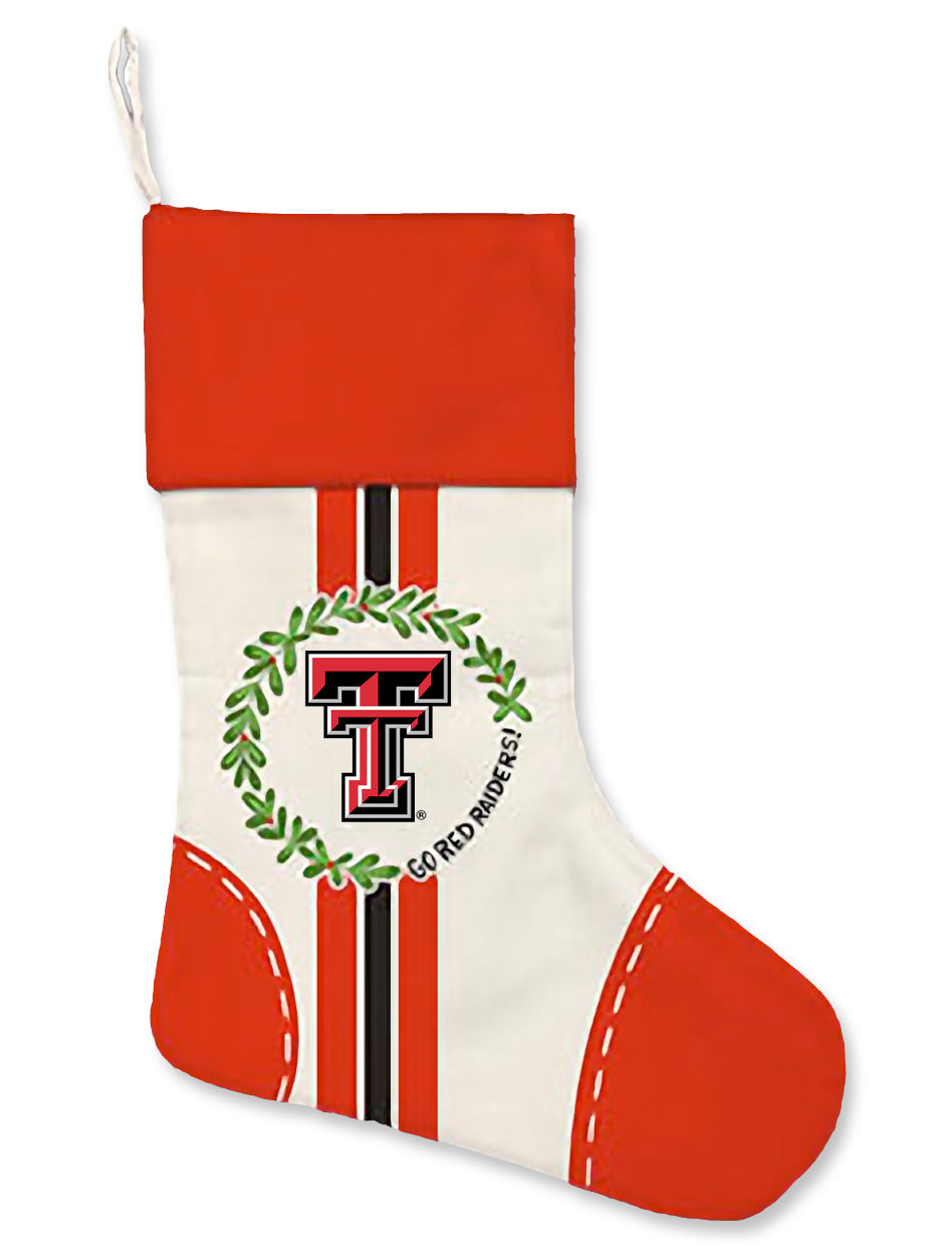 Texas Tech "Monogramable" Christmas Stocking