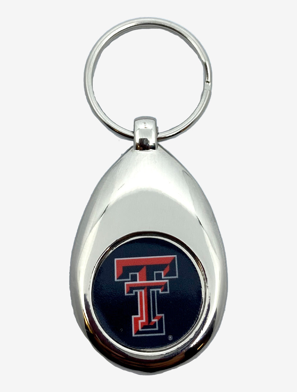 Texas Tech "Light Up" Teardrop Keychain