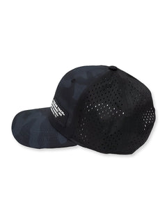 Legacy Texas Tech Black Camo "Rempa" Rubber Patch Mid-Pro Adj. Cap