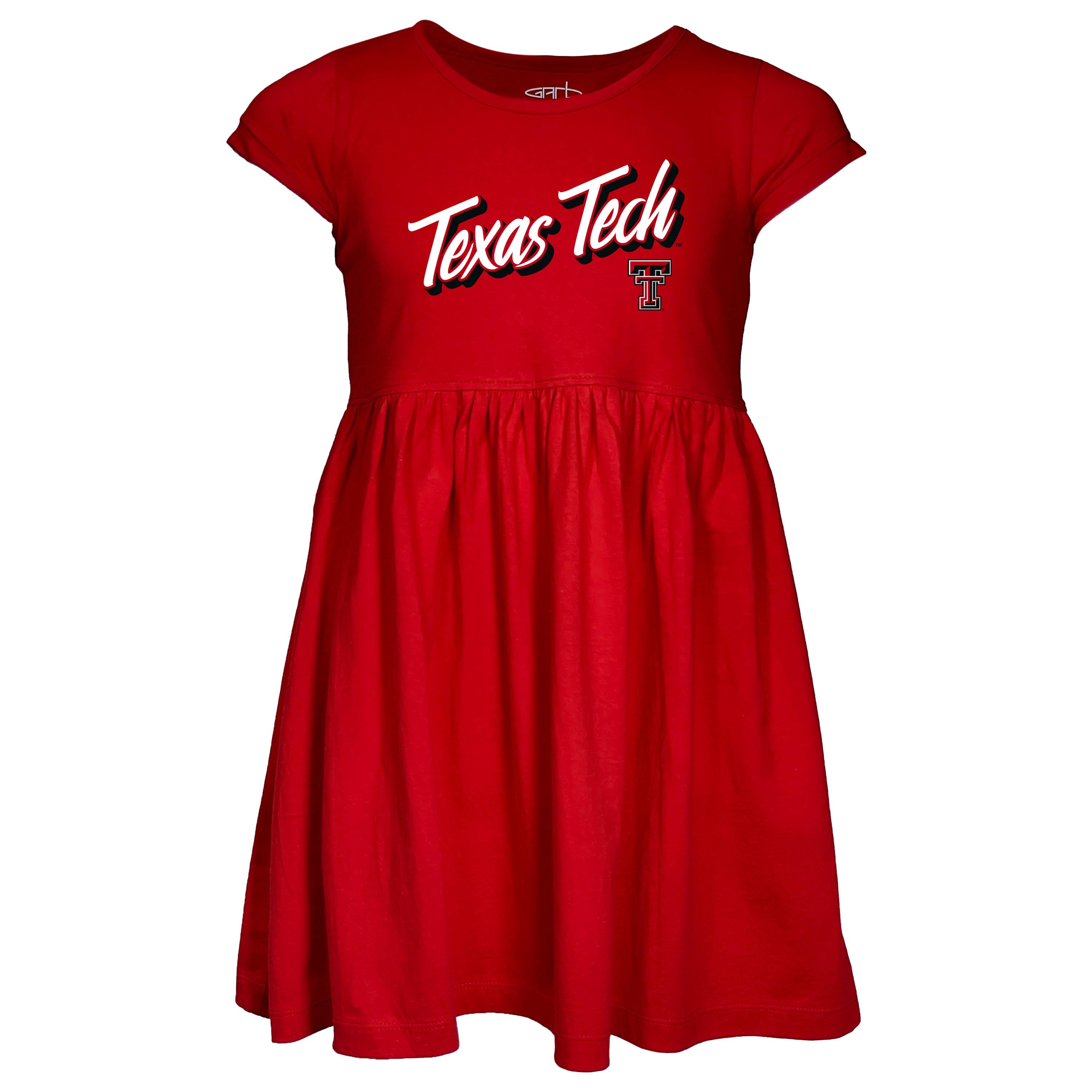 Garb Texas Tech "Molly" Tiered TODDLER Dress