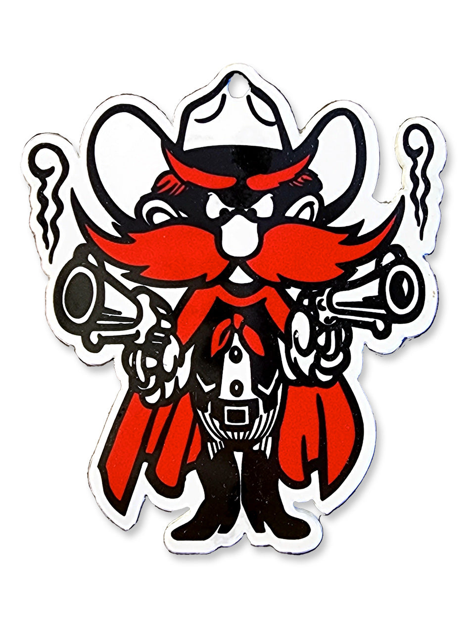 Texas Tech Raider Red Steel Magnet