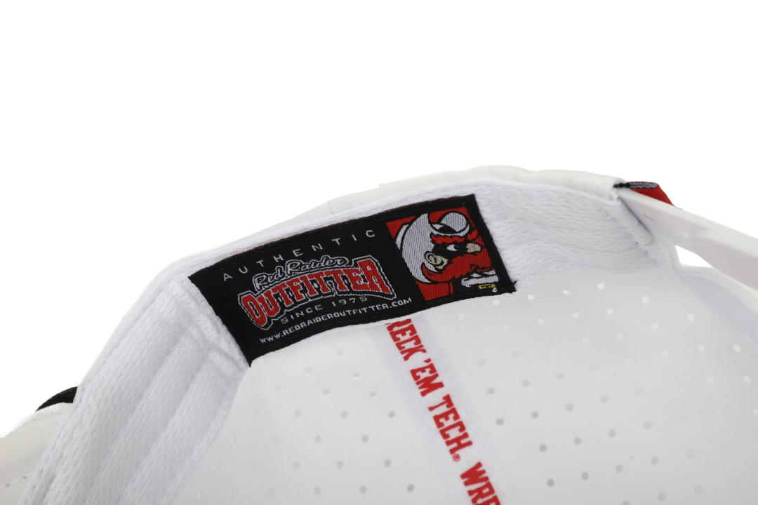 Dark Horse Texas Tech "Guns Up" White Corded Sport Snapback Cap