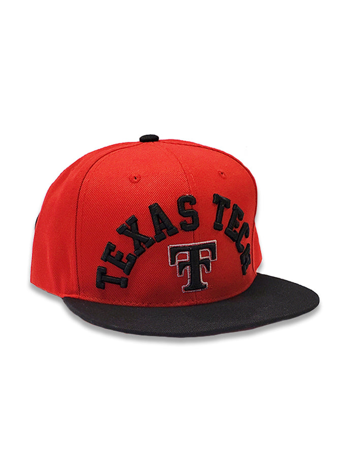 Zephyr Texas Tech Arch over Vault Double T "One Decade" Flatbill Snapback Cap