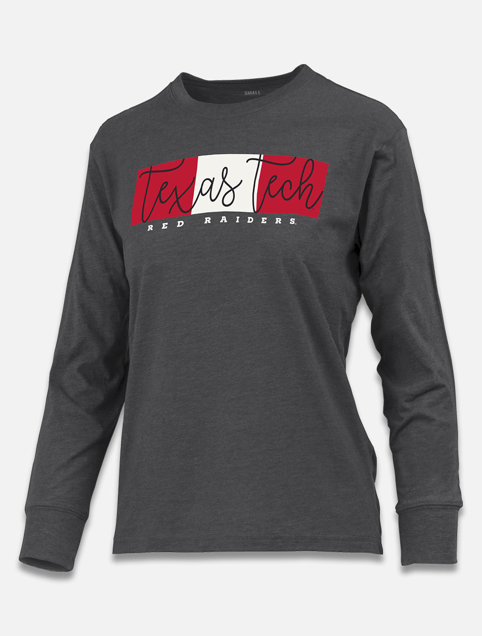 Pressbox Texas Tech Red Raiders "Amy" Long Sleeve T-shirt