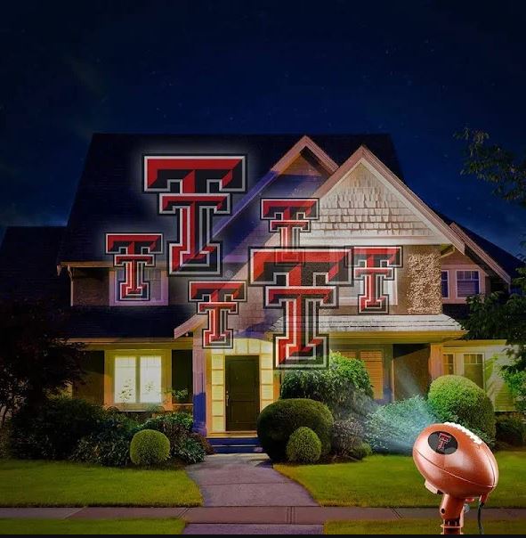 Texas Tech Team Pride Rotating Projection Light