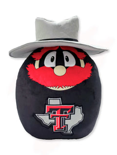 Texas Tech Raider Red Squishy Pillow