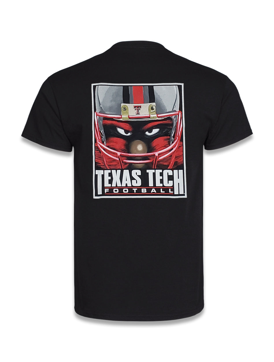 Texas Tech "Raider Red Helmet" Short Sleeve T-shirt