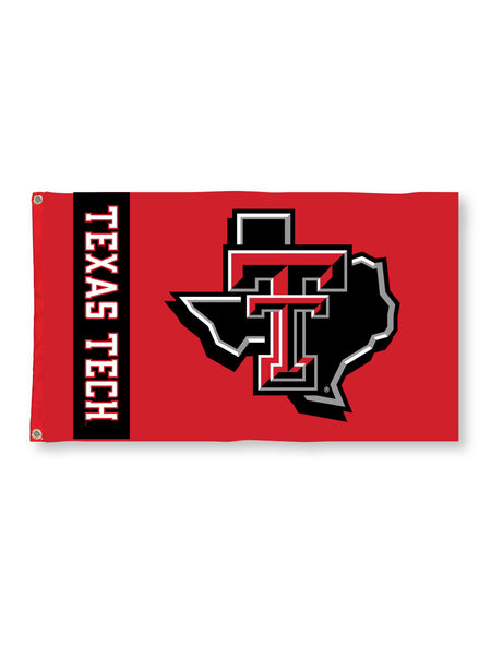 Texas Tech "Bar Pride" 3'x5' Red Deluxe Flag