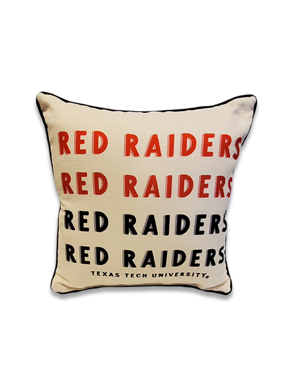 Texas Tech Red Raiders Gradient 17" Square Pillow