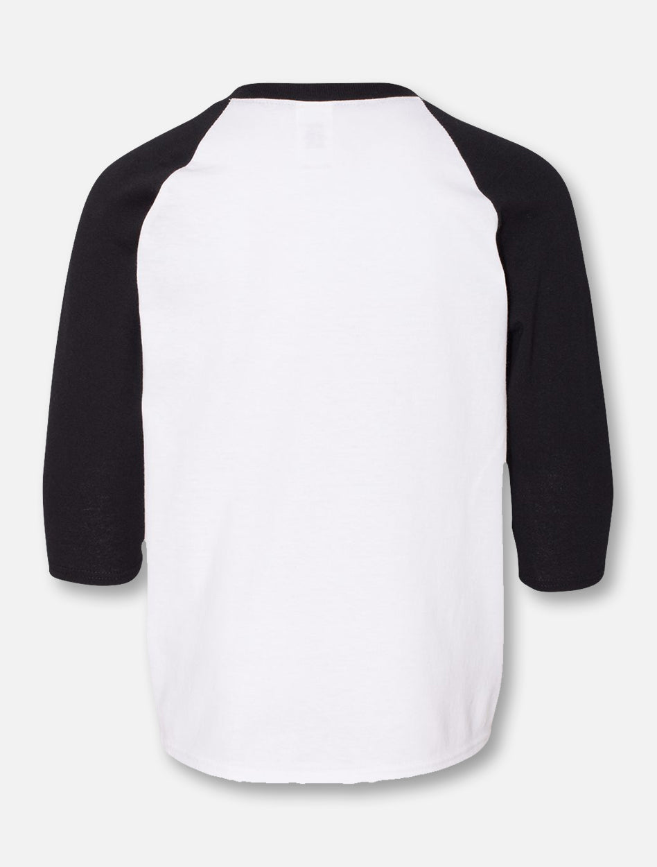 Texas Tech Red Raiders Baseball "Right Off the Bat" YOUTH Raglan