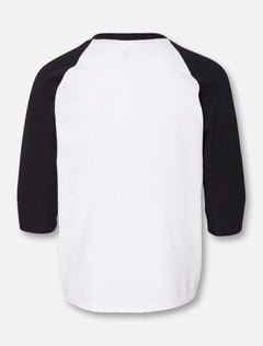 Texas Tech Red Raiders Baseball "Right Off the Bat" YOUTH Raglan