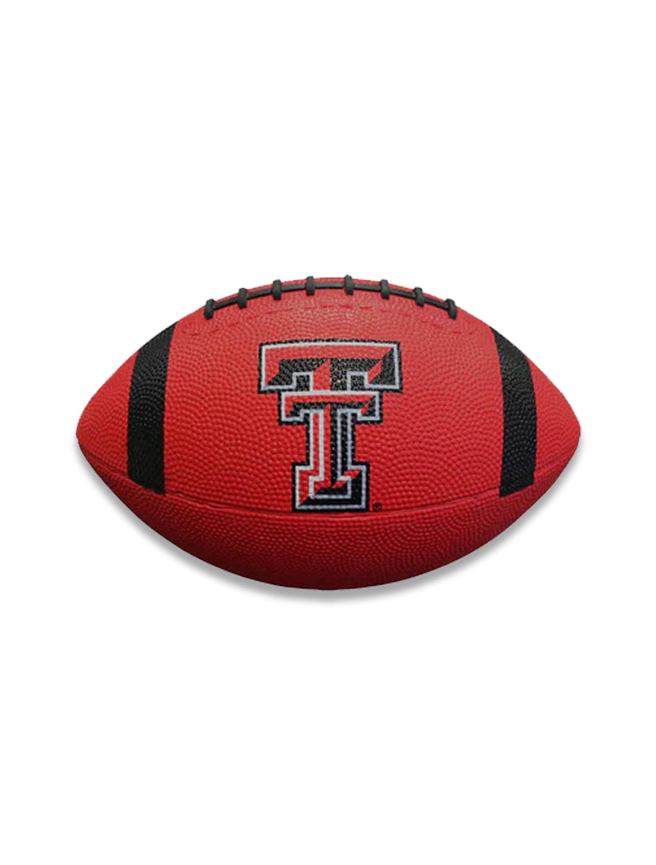 Texas Tech Double T 8.5" Mini RUBBER Football