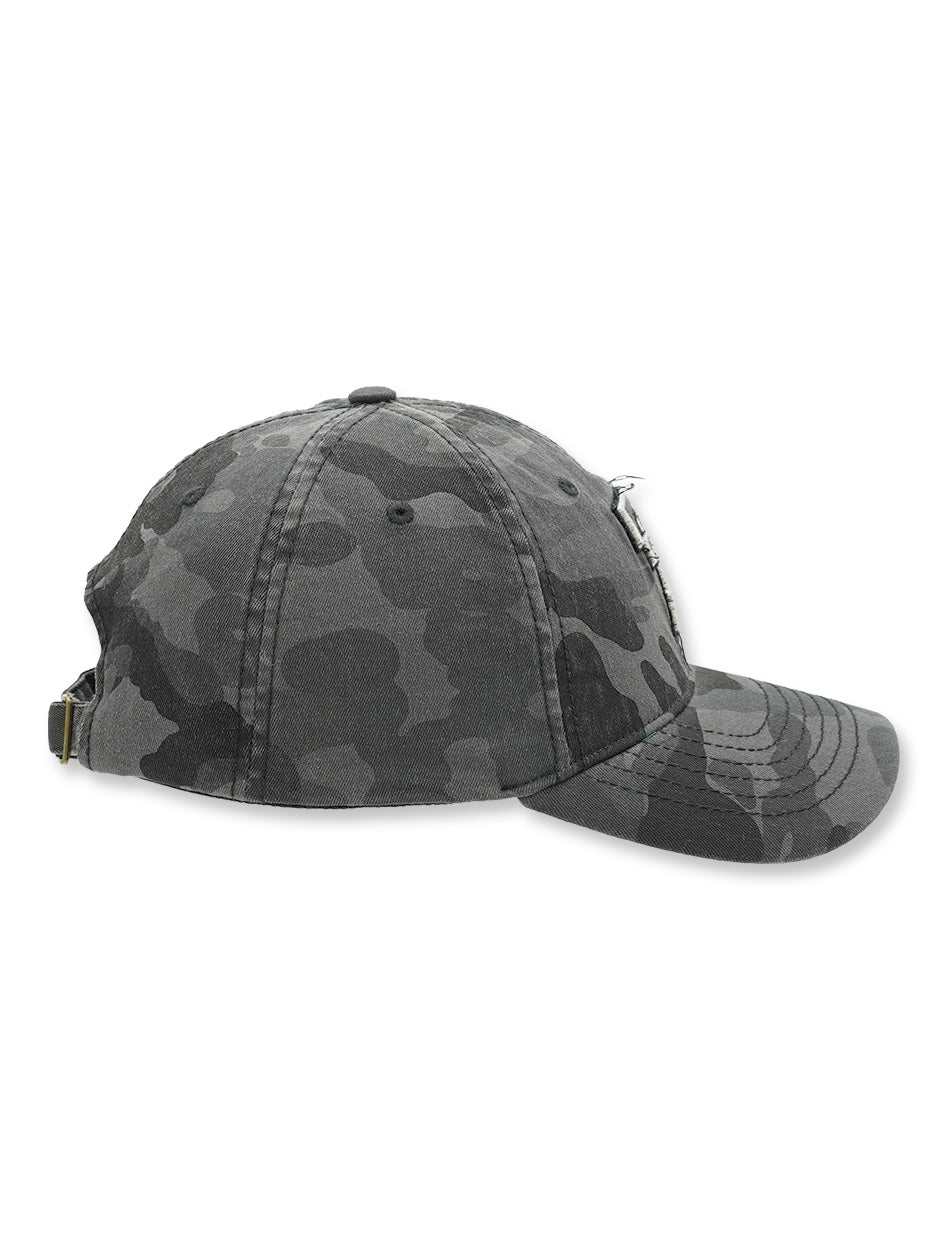 Zephyr Texas Tech "Smoke City" Tonal Double T Patch on Camo Adj. Cap