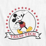 Disney x Red Raider Outfitter Texas Tech "Star Spangled Mickey" Long Sleeve T-Shirt