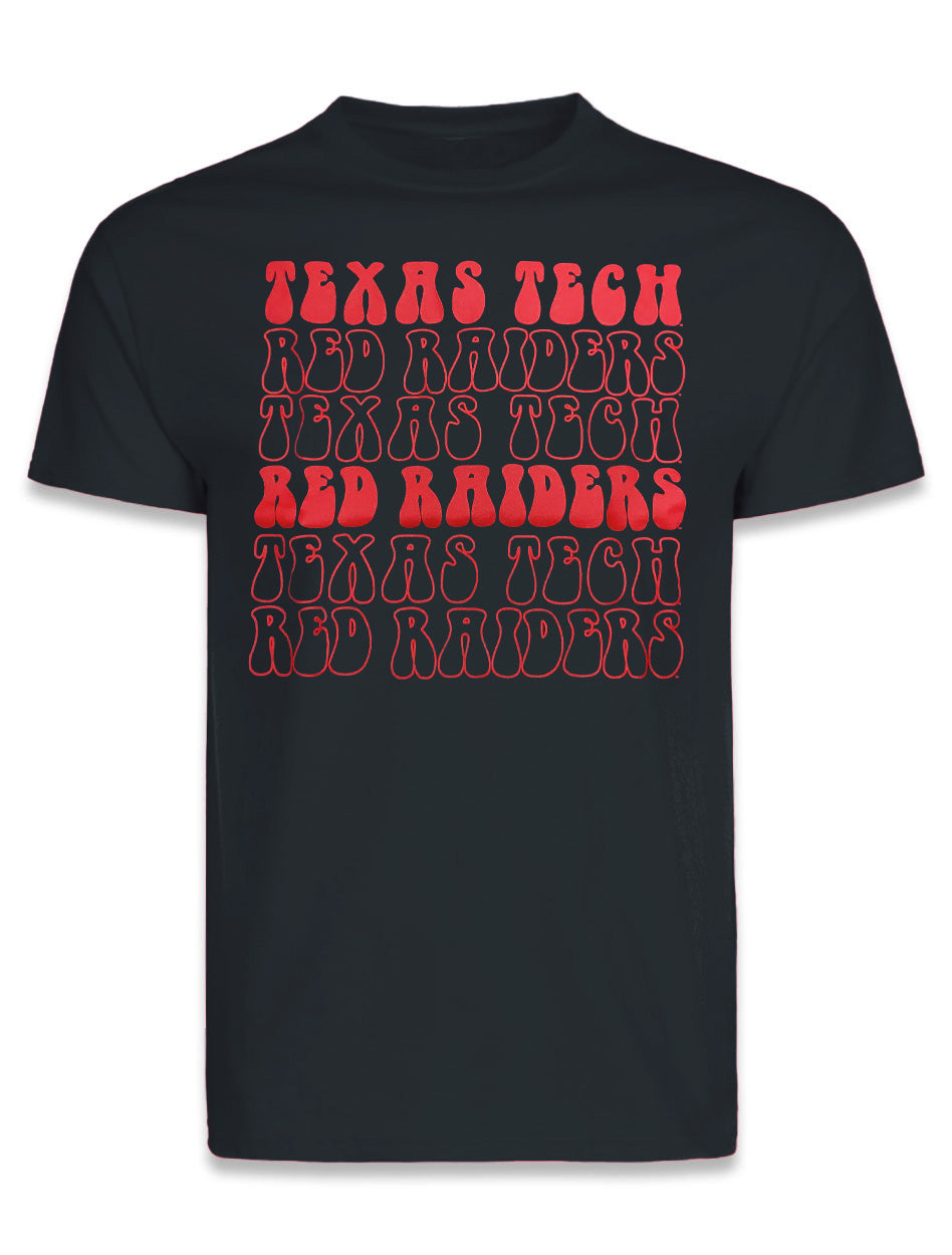 Texas Tech Red Raiders "Starry Night" Team Color T-shirt
