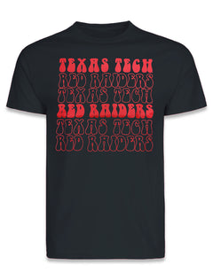 Texas Tech Red Raiders "Starry Night" Team Color T-shirt