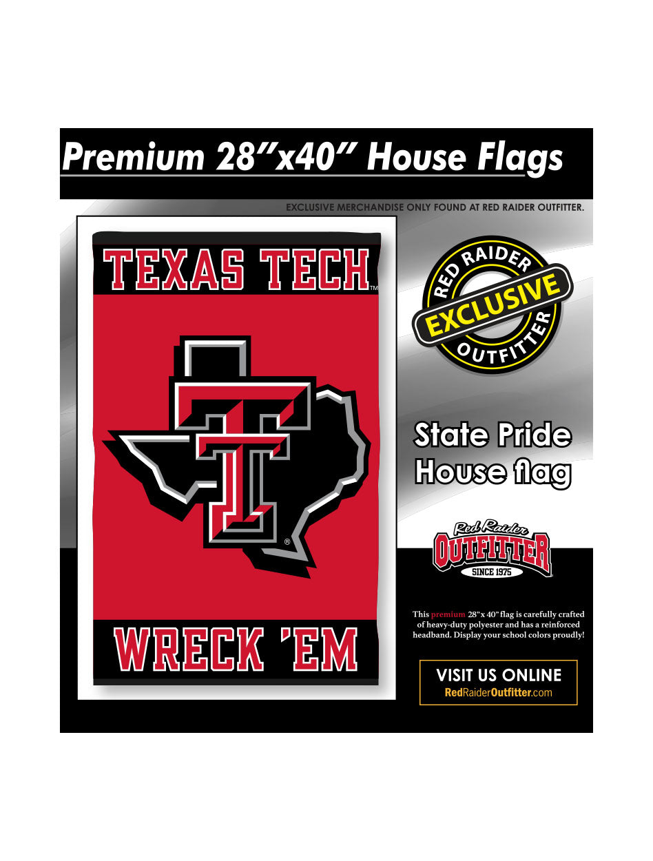 Texas Tech State Pride 28'x40' Premium House Flag