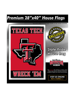 Texas Tech State Pride 28'x40' Premium House Flag