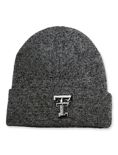 TOW Texas Tech Double T "Black Heath" Cuffed Beanie