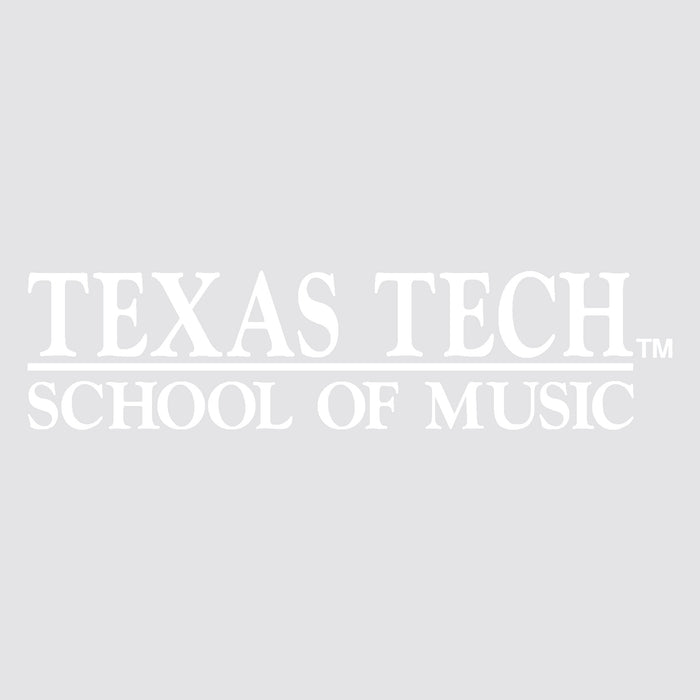 Texas Tech School of Music Vinyl Decal