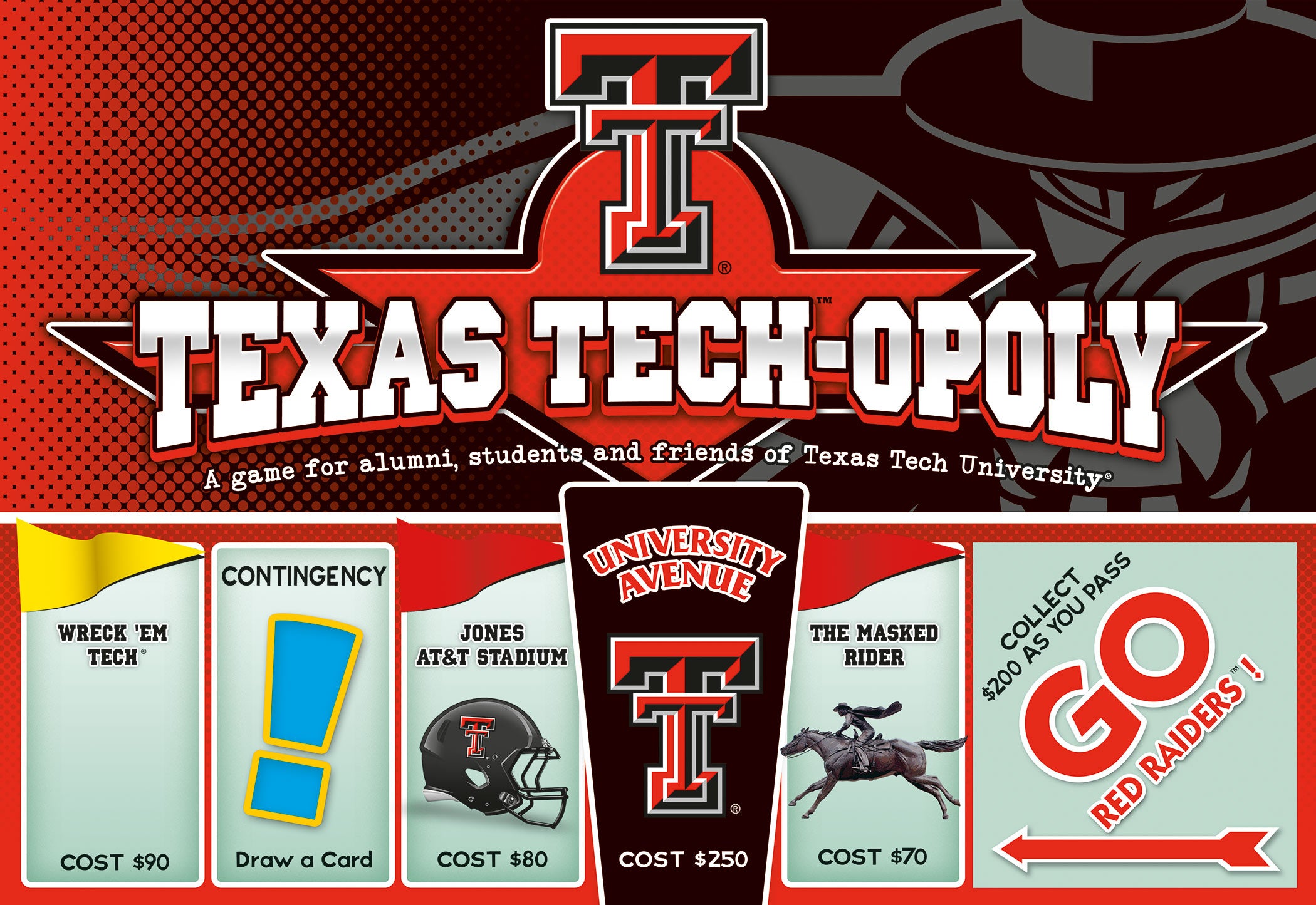 Texas Tech-opoly Game
