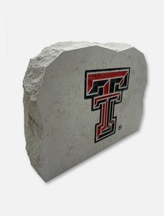 Texas Tech Double T Sign Stone