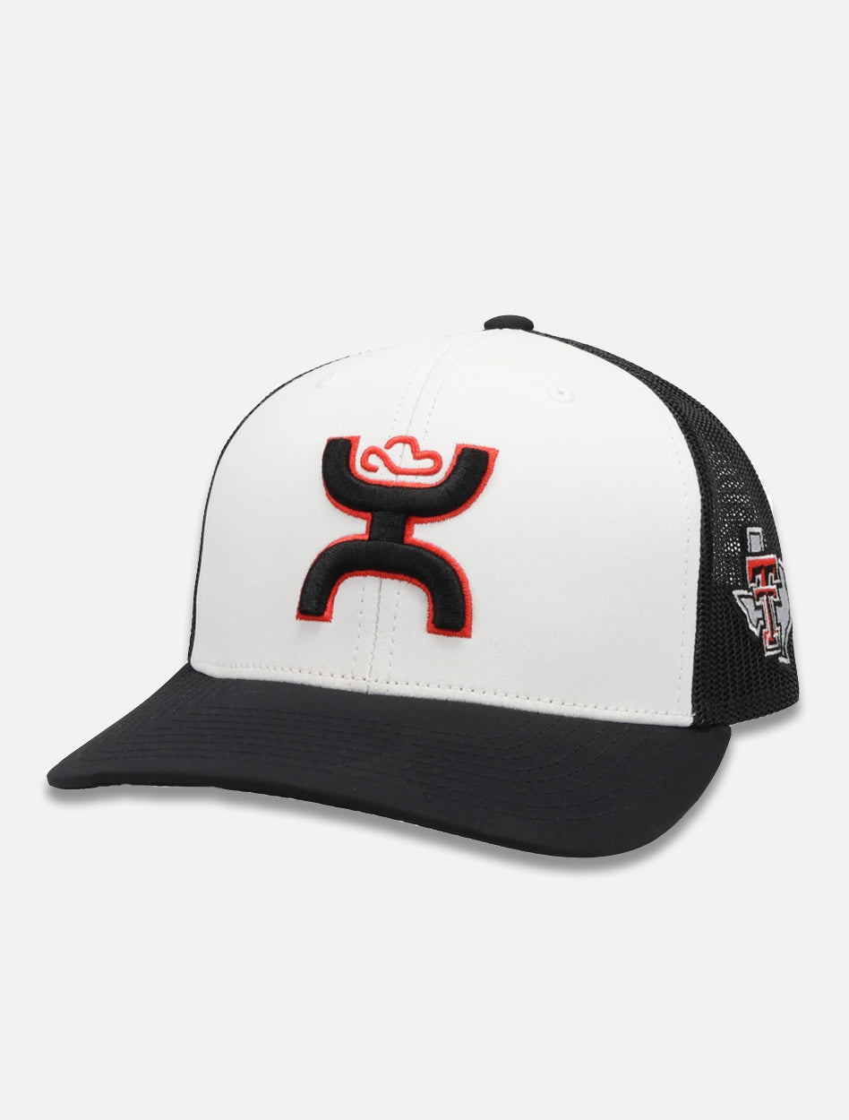Texas Tech Red Raiders 2 Tone Hooey Cap with Hooey Logo and Pride on Side Snapback Cap