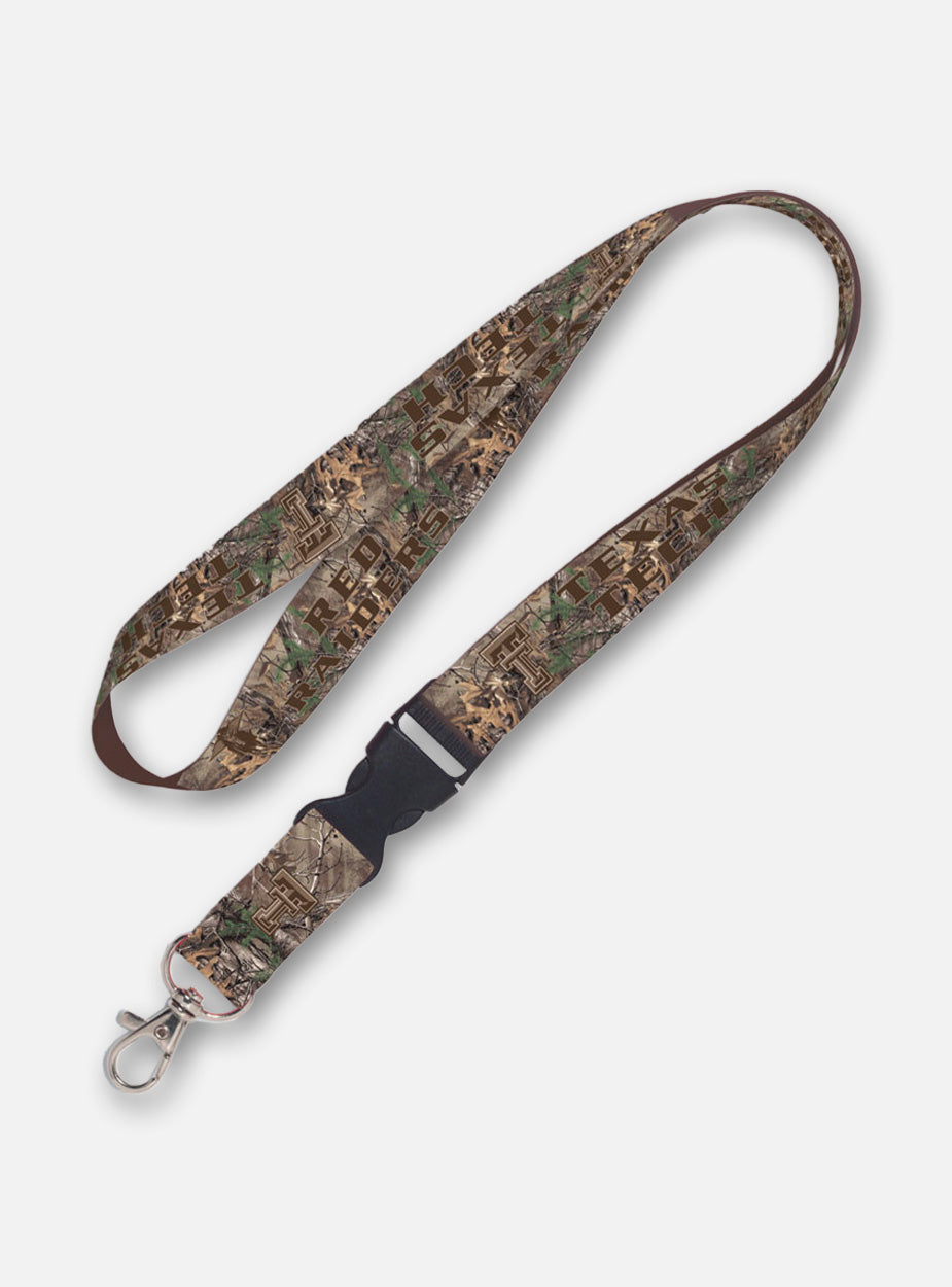 Texas Tech Red Raiders Reversible 1' Camo Lanyard with Buckle