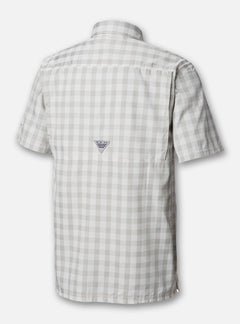 Texas Tech Columbia "Slack Tide" Double T Plaid Button Down Shirt
