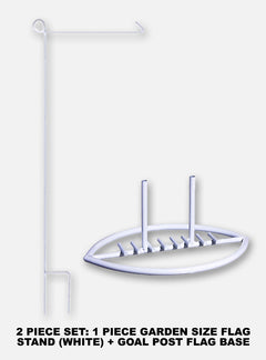 Texas Tech Red Raiders Double T Garden Stand with Goal Post Base
