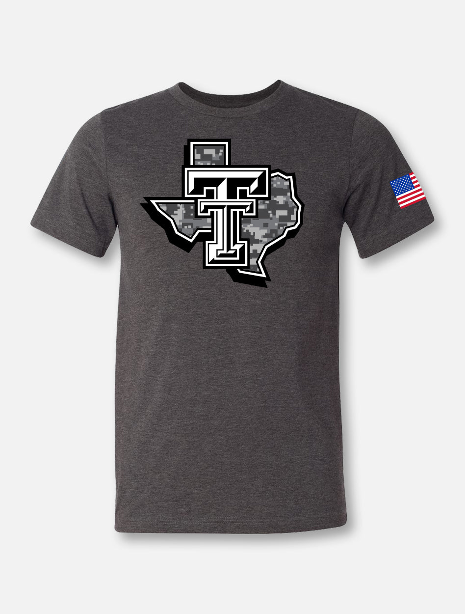Texas Tech Red Raiders Large "Camo Lonestar Pride" T-shirt