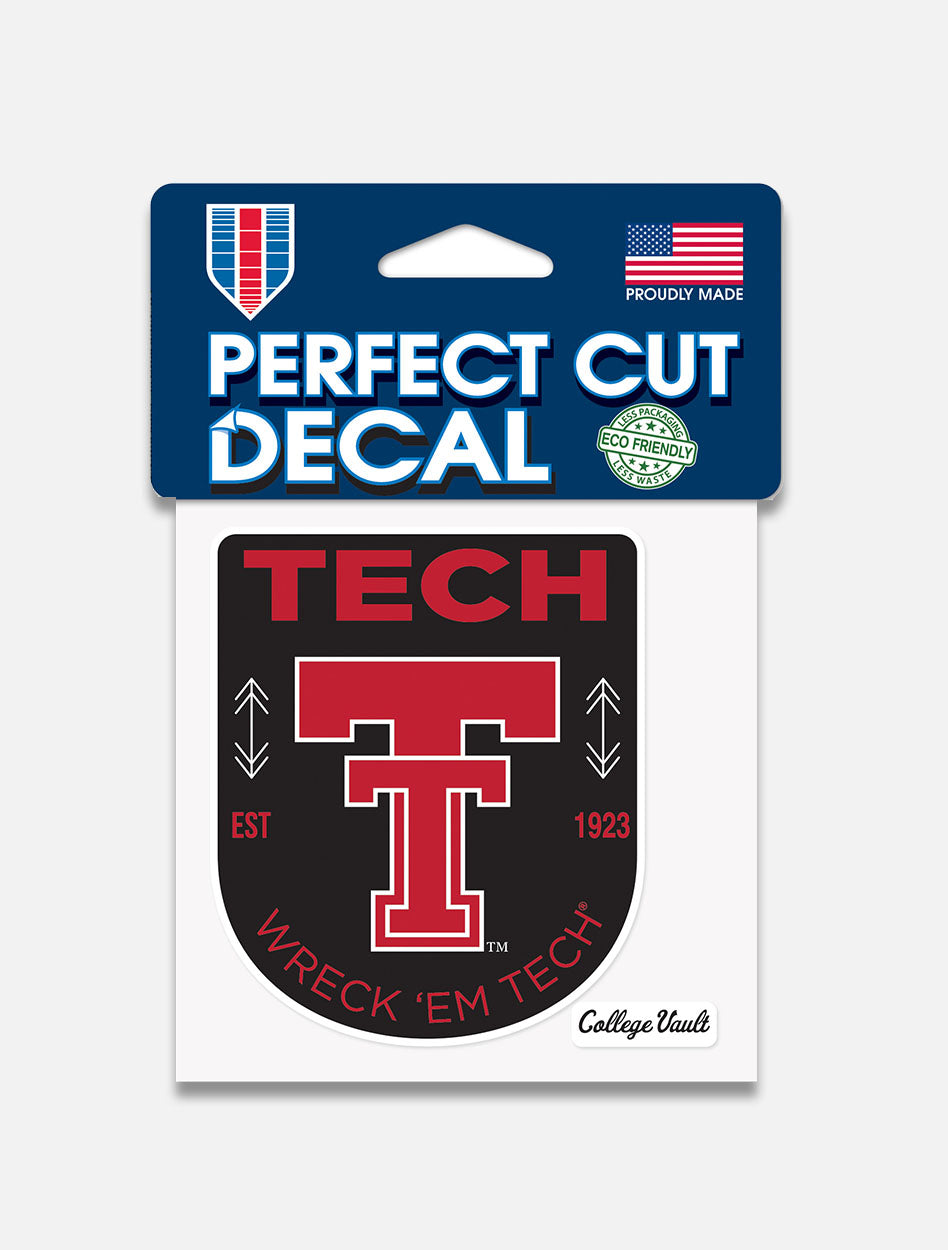Texas Tech Red Raiders "Patch" Perfect Cut Decal
