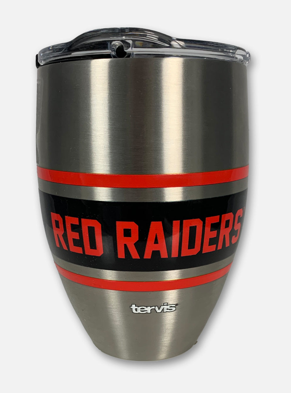 Texas Tech Red Raiders Stripes 12oz Tumbler