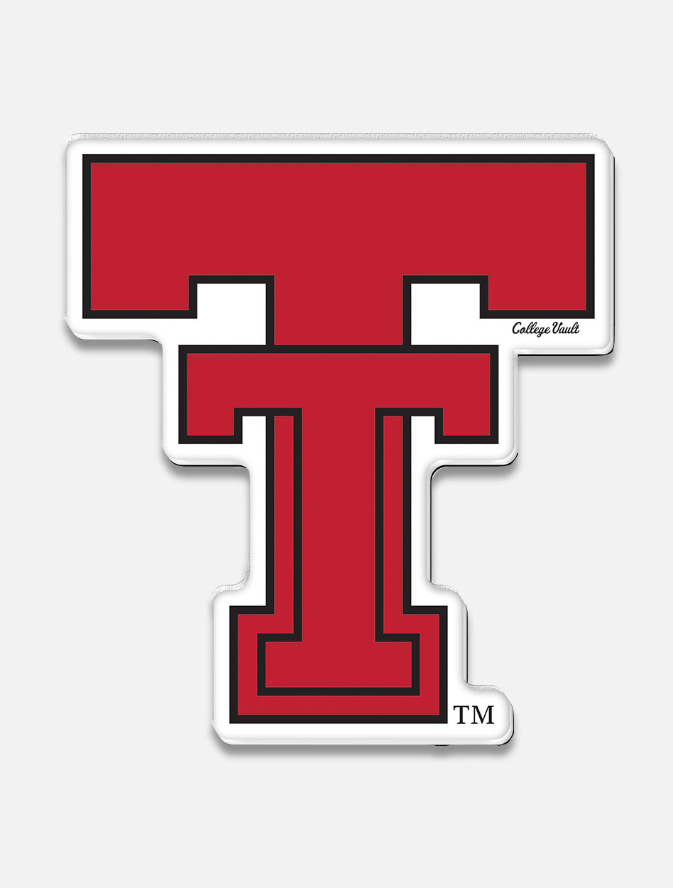 Texas Tech Red Raiders Throwback "Vault Double T" Magnet