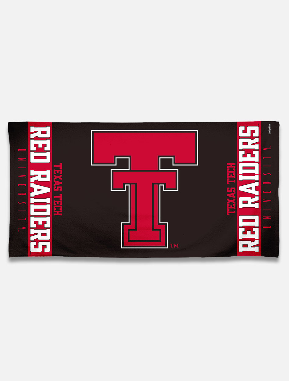 Texas Tech Red Raiders Vault Double T Beach Towel
